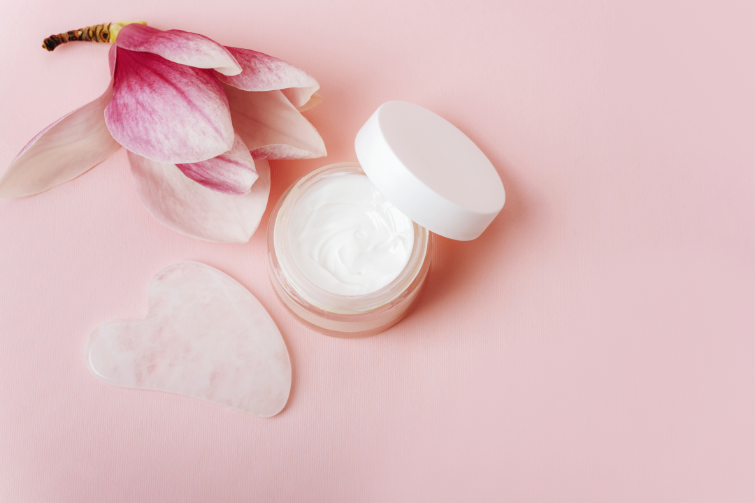 magnolia blossom with beauty cream and gua sha 2026 03 16 00 42 12 utc